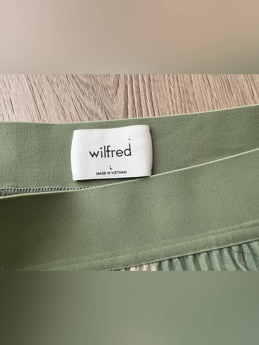 Wilfred Twirl Midi Skirt Sz L - Picture 6 of 16